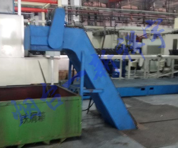 某柴油機(jī)車(chē)間鐵屑集中輸送線(xiàn)